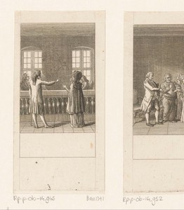Scheiding by Daniel Nikolaus Chodowiecki, created 1788, in paper; etching. Download this artwork as a high-resolution wallpaper for desktop, tablet, or mobile. — Daniel Nikolaus Chodowiecki Wallpaper