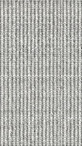 Minimalist monochrome leaf outline pattern.