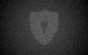 Ein dunkler Hintergrund, gefüllt mit leuchtend weißen hexadezimalen Zahlen in einem Gittermuster. — Fünf Nächte Bei Freddys Security Breach Wallpaper