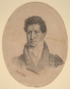 Self-Portrait by John Vanderlyn, created c. 1803/1804, in lithograph on wove paper; laid down. Download this artwork as a high-resolution wallpaper for desktop, — John Vanderlyn Wallpaper