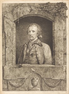 Self-Portrait by Antoine de Marcenay de Ghuy, in etching on laid paper. Download this artwork as a high-resolution wallpaper for desktop, tablet, or mobile. — Antoine de Marcenay de Ghuy Wallpaper