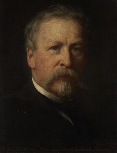 Self-Portrait by Eastman Johnson, created 1889, in Oil on canvas on panel. Download this artwork as a high-resolution wallpaper for desktop, tablet, or mobile.