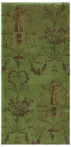 Sidewall by Jean-Baptiste Réveillon, created 1789, in Block printed on handmade paper. Download this artwork as a high-resolution wallpaper for desktop, tablet, — Jean-Baptiste Réveillon Wallpaper