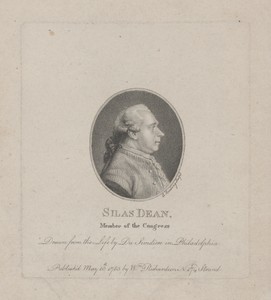 Silas Deane by Burnet Reading, created 1783, in Stipple engraving on paper. Download this artwork as a high-resolution wallpaper for desktop, tablet, or mobile. — Portrait Background