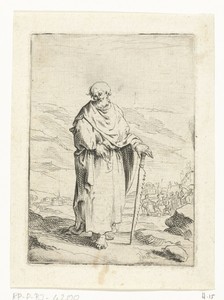 Simon by Andries Both, created c. 1622 - c. 1642, in paper; etching; engraving. Download this artwork as a high-resolution wallpaper for desktop, tablet, or mob — Andries Both Wallpaper