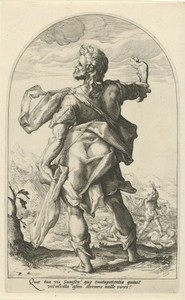 Simson by Jacob Matham, created 1585 - 1589, in paper; engraving. Download this artwork as a high-resolution wallpaper for desktop, tablet, or mobile. — Jacob Matham Wallpaper