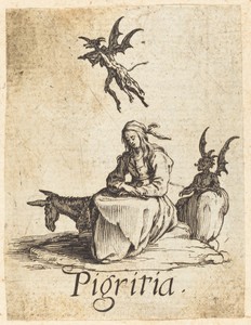 Sloth by Jacques Callot, created probably after 1621, in etching and engraving on laid paper. Download this artwork as a high-resolution wallpaper for desktop, — Painting Picture