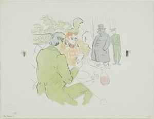 Snobbery by Henri de Toulouse-Lautrec, created published April 24, 1897, in Color photorelief on coated ivory wove chine. Download this artwork as a high-resolu — Henri de Toulouse-Lautrec Wallpaper