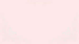 Rosa Tapete mit verzierten floralen Eckdesigns und schwachem Gittermuster. — Pink Solid Hintergrundbild