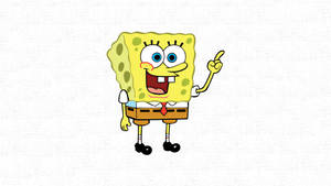 SpongeBob SquarePants pointing up with a big smile. — Spongebob squarepants Picture