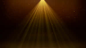 Golden divine rays pierce through darkness with floating particles. — Ultimate Custom Night Wallpaper
