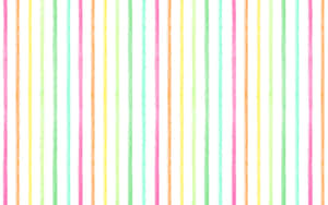 Pastel watercolor stripes in pink yellow green and orange on white background. — Stripes Wallpaper