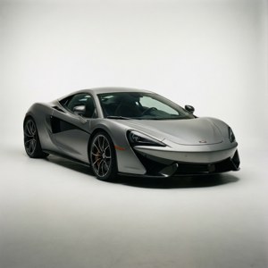McLaren 570GT studio shot with clean white background