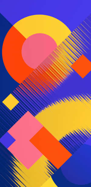 Pixel 3xl Kleurrijke Abstracte Wallpaper