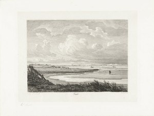 Texel by Pierre Louis Dubourcq, created 1849, in paper; etching; roulette; intaglio printmaking technique; drypoint. Download this artwork as a high-resolution — Pierre Louis Dubourcq Wallpaper