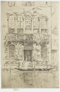 The Balcony by James McNeill Whistler, created 1879-1880, in Etching; ink on paper. Download this artwork as a high-resolution wallpaper for desktop, tablet, or — Architecture Picture