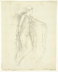 The Cap by James McNeill Whistler, created 1893, printed posthumously, in Lithograph, in black ink, on greenish ivory laid paper. Download this artwork as a hig — James McNeill Whistler Wallpaper