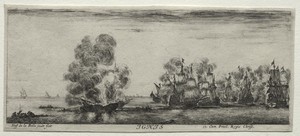 The Four Elements:  Ignis by Stefano della Bella, created c. 1648, in etching. Download this artwork as a high-resolution wallpaper for desktop, tablet, or mobi — Art Picture