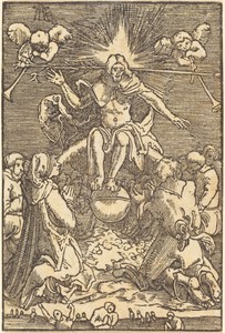 The Last Judgment by Albrecht Altdorfer, created c. 1513, in woodcut on laid paper. Download this artwork as a high-resolution wallpaper for desktop, tablet, or — Painting Picture
