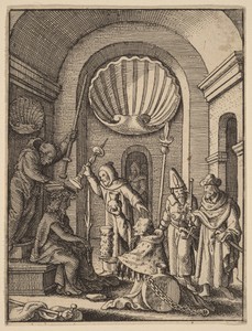 The Mocking by Wenceslaus Hollar, in etching. Download this artwork as a high-resolution wallpaper for desktop, tablet, or mobile. — Art Picture