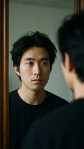 The8 avec réflexion miroir