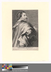 Theodorus Rombouts by Paulus Pontius, in Engraving on medium, slightly textured, cream laid paper. Download this artwork as a high-resolution wallpaper for desk — Paulus Pontius Wallpaper