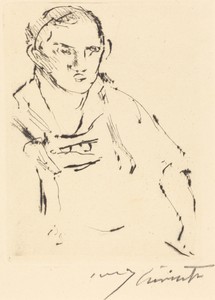 Thomas Corinth by Lovis Corinth, created 1922, in drypoint in black on wove paper. Download this artwork as a high-resolution wallpaper for desktop, tablet, or — Painting Picture