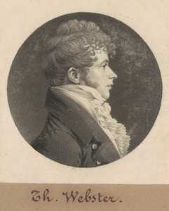 Thomas Webster by Charles B. J. Févret de Saint-Mémin, created 1809, in mezzotint and engraving in black on wove paper mounted to brown wove paper. Download thi — Charles B. J. Févret de Saint-Mémin Wallpaper
