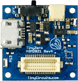 Blue circuit board with USB port and labeled electronic components. — Processor Wallpaper