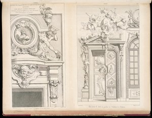 Title Page by Gilles-Marie Oppenord, created 1749-1761, in Etching and engraving on laid paper. Download this artwork as a high-resolution wallpaper for desktop — Gilles-Marie Oppenord Wallpaper