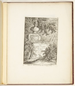 Title Page by Hubert Robert, created 1810–29, in Etching on paper. Download this artwork as a high-resolution wallpaper for desktop, tablet, or mobile. — Hubert Robert Wallpaper