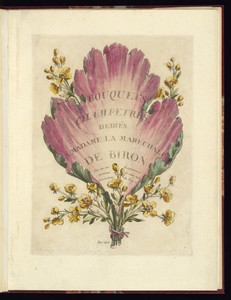 Title Page by Charles-Germain de Saint-Aubin, created 1757–68, in Hand-colored etching and engraving on paper. Download this artwork as a high-resolution wallpa — Charles-Germain de Saint-Aubin Wallpaper
