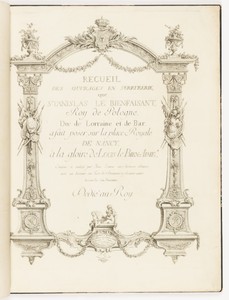 Title Page by Jean Lamour, created 1767–68, in Etching and engraving on laid paper. Download this artwork as a high-resolution wallpaper for desktop, tablet, or