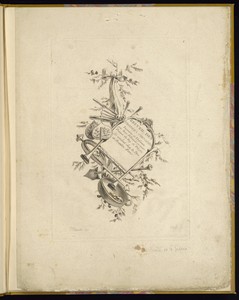Title Page by Jean-Baptiste Pillement, created 1772–77, in Etching on laid paper. Download this artwork as a high-resolution wallpaper for desktop, tablet, or m — Jean-Baptiste Pillement Wallpaper