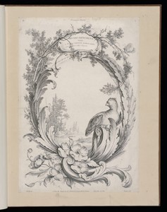 Title Page by Gabriel Huquier, created 1749–61, in Etching and engraving on laid paper. Download this artwork as a high-resolution wallpaper for desktop, tablet — Art Background
