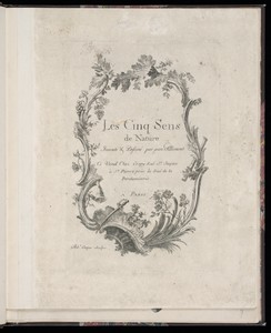 Title Page by Jean-Baptiste Pillement, created 1758–89, in Etching on laid paper. Download this artwork as a high-resolution wallpaper for desktop, tablet, or m — Art Picture