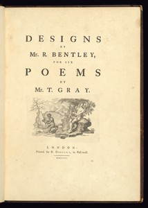 Title Page by Richard Bentley, created 1753, in Letterpress and etching on laid paper. Download this artwork as a high-resolution wallpaper for desktop, tablet, — Art Picture
