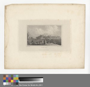 Tower Hill by Charles Heath, in Etching with chine collé on moderately thick, moderately textured, cream wove paper. Download this artwork as a high-resolution — Art Picture