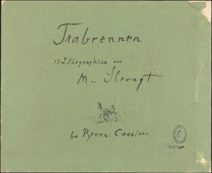 Trabrennen by Max Slevogt, in portfolio with thirteen lithographs. Download this artwork as a high-resolution wallpaper for desktop, tablet, or mobile.