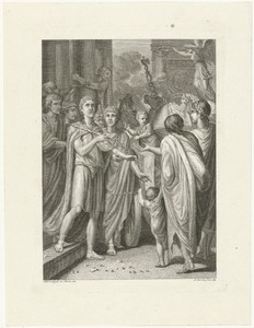 Triomftocht van Germanicus by Louis E.F. Garreau, created 1783, in paper; etching; engraving. Download this artwork as a high-resolution wallpaper for desktop, — Louis E.F. Garreau Wallpaper