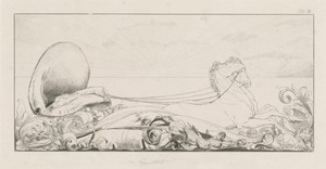 Triumph by Max Klinger, created 1878/1880, in etching in black on chine collé. Download this artwork as a high-resolution wallpaper for desktop, tablet, or mobi — Max Klinger Wallpaper