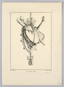 Trophy by Gabriel Huquier, created 18th century, in Etching on paper. Download this artwork as a high-resolution wallpaper for desktop, tablet, or mobile. — Gabriel Huquier Wallpaper