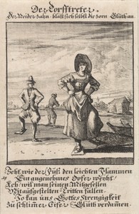 Turftrapper by Caspar Luyken, created 1711, in paper; etching. Download this artwork as a high-resolution wallpaper for desktop, tablet, or mobile. — Art Wallpaper