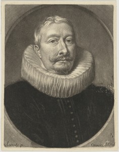 Unknown Man by Louis Cossin, in engraving. Download this artwork as a high-resolution wallpaper for desktop, tablet, or mobile. — Louis Cossin Wallpaper