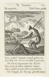 Veengraver by Jan Luyken, created 1694, in paper; etching. Download this artwork as a high-resolution wallpaper for desktop, tablet, or mobile. — Art Wallpaper