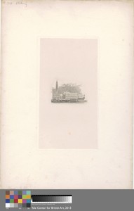 Venice by Edward Goodall, in Etching; open etched state on medium, slightly textured, cream wove paper. Download this artwork as a high-resolution wallpaper for — Edward Goodall Wallpaper