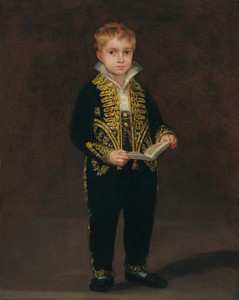 Victor Guye by Francisco de Goya, created 1810, in oil on canvas. Download this artwork as a high-resolution wallpaper for desktop, tablet, or mobile. — Art Picture