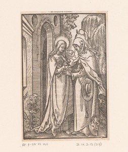 Visitatie by Virgilius Solis, created 1552, in paper; houtsnede. Download this artwork as a high-resolution wallpaper for desktop, tablet, or mobile.