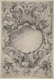 Water by Jost Amman, created 1568, in etching on laid paper [proof without text]. Download this artwork as a high-resolution wallpaper for desktop, tablet, or m — Art Picture