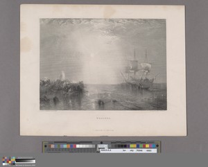 Whalers by Robert Brandard, in Steel engraving on moderately thick, slightly textured, cream wove paper. Download this artwork as a high-resolution wallpaper fo — Art Picture